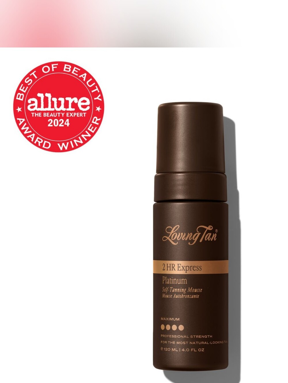 Loving Tan 2 HR Express Self-Tanning Mousse — Maximum